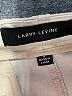 Larry Levine Solid Ivory Khaki Shorts Size 8 - photo 3