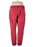 Jaclyn Smith Solid Red Casual Pants Size 18 - photo 2