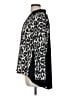 Chico's 100% Polyester Animal Print Black Long Sleeve Blouse Size Med (1) - photo 5