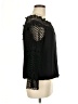 Colleen Lopez 100% Polyester Black 3/4 Sleeve Blouse Size M - photo 4