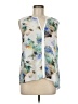 Kenar 100% Polyester Blue Sleeveless Blouse Size M - photo 1