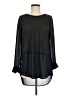 Mossimo Black Long Sleeve Blouse Size M - photo 1