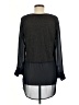 Mossimo Black Long Sleeve Blouse Size M - photo 2