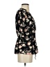 Sienna Sky 100% Polyester Black 3/4 Sleeve Blouse Size XS - photo 4