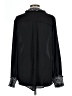 Thread 100% Polyester Black Long Sleeve Blouse Size L (estimated) - photo 2