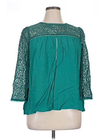 Moulinette Soeurs 3/4 Sleeve Blouse (view 1)