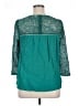 Moulinette Soeurs Teal 3/4 Sleeve Blouse Size 14 - photo 2