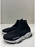 Balenciaga Solid Black Sneakers Size 7 - photo 4