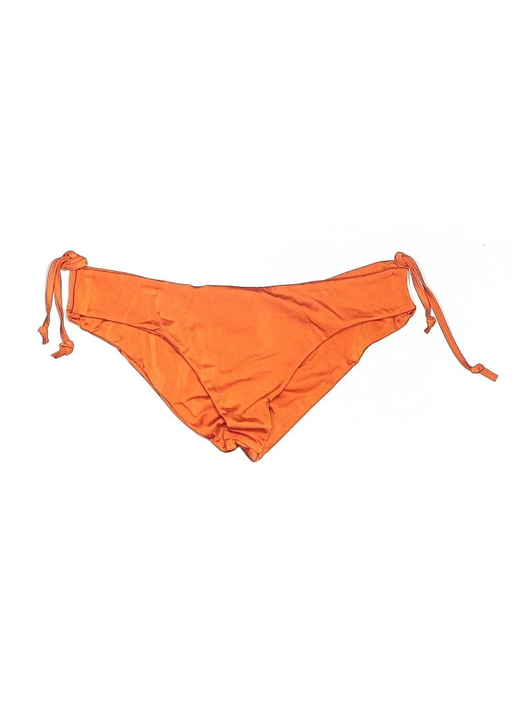 Pre-owned Unbranded Swimsuit Bottoms In Orange