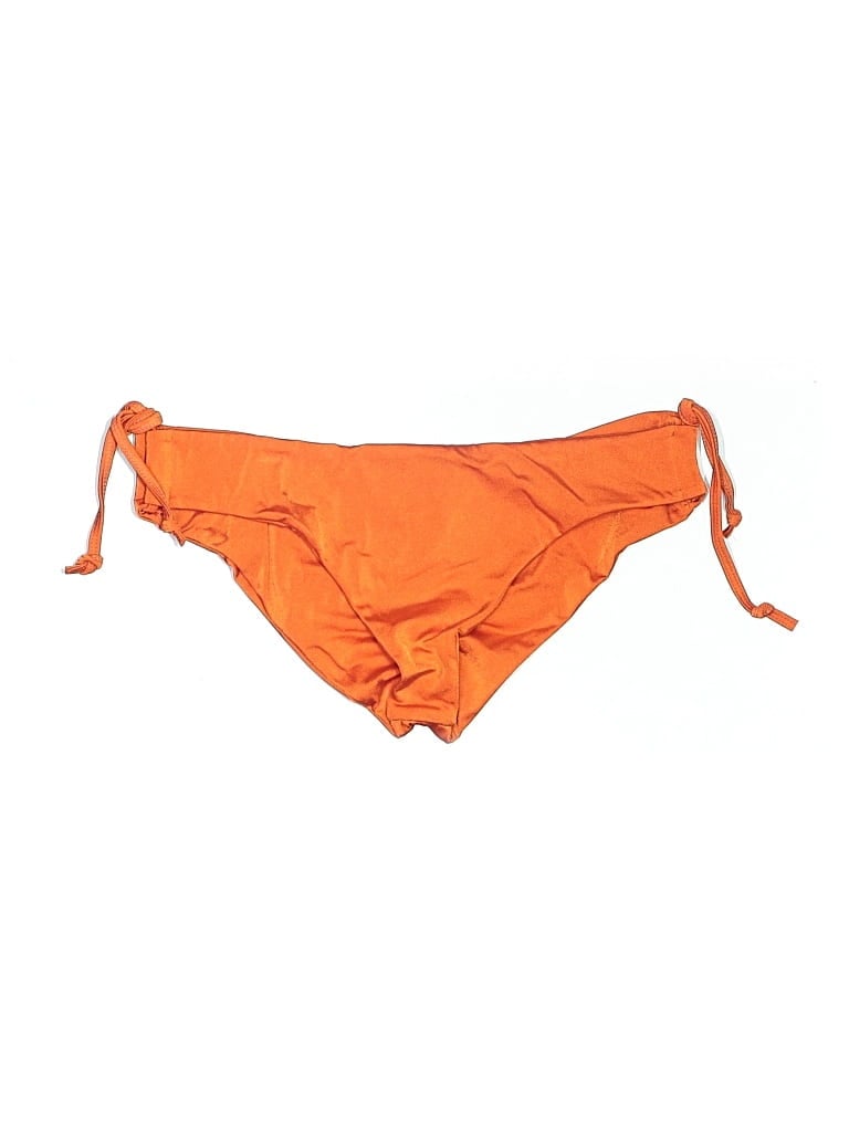 Pre-owned Unbranded Swimsuit Bottoms In Orange