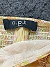 o.p.t 100% Cotton Yellow Short Sleeve Blouse Size M - photo 7