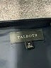 Talbots Solid Black Wool Skirt Size 16 - photo 4