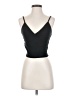 Unbranded Solid Black Sleeveless Top Size S - photo 1