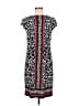 Madison Leigh Animal Print Black Casual Dress Size 6 - photo 2
