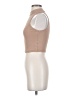 Unbranded Solid Tan Bodysuit Size S - photo 5