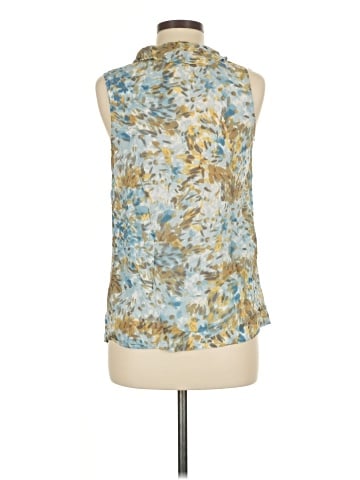 Ann Taylor LOFT Outlet Sleeveless Button-Down Shirt (view 2)