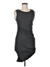 Leith Solid Gray Casual Dress Size M - photo 1