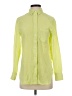 J.Crew 100% Cotton Houndstooth Yellow Long Sleeve Button-Down Shirt Size 0 - photo 1