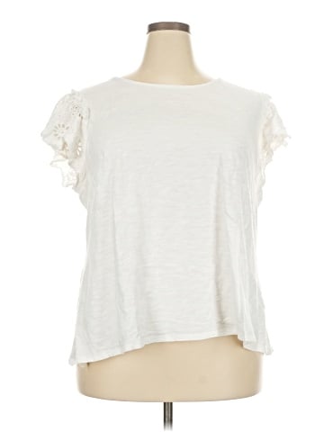 Adrianna Papell Short Sleeve T-Shirt (view 1)