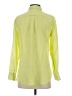 J.Crew 100% Cotton Houndstooth Yellow Long Sleeve Button-Down Shirt Size 0 - photo 2