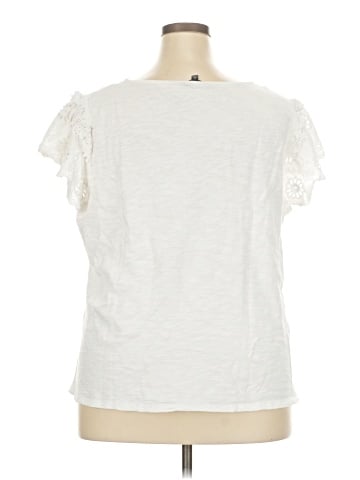 Adrianna Papell Short Sleeve T-Shirt (view 2)