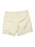 Larry Levine Solid Ivory Khaki Shorts Size 8 - photo 2
