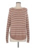 Misia 100% Acrylic Stripes Brown Pullover Sweater Size M - photo 1