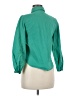 Micas Green Long Sleeve Blouse Size M - photo 1