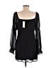 Mi ami 100% Polyester Black Cocktail Dress Size M - photo 2
