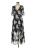 Sanctuary 100% Polyester Paisley Black Casual Dress Size 6 - photo 1