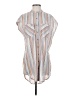Holding Horses 100% Cotton Stripes Silver Sleeveless Button-Down Shirt Size S (petite) - photo 1