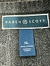 Karen Scott 100% Cotton Gray Pullover Sweater Size XL - photo 7