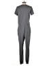 Any Body Houndstooth Gray Jumpsuit Size M - photo 2