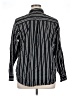 Old Navy 100% Cotton Stripes Black Long Sleeve Button-Down Shirt Size XL - photo 2