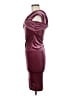 Assorted Brands 100% Polyester Solid Burgundy Cocktail Dress Size S - photo 5