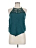 Maurices 100% Rayon Teal Sleeveless Blouse Size M - photo 1