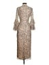 Mac Duggal 100% Polyester Silver Pink Cocktail Dress Size 4 - photo 2