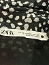 Zara Polka Dots Black Cocktail Dress Size XS - photo 7