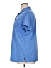 Lands' End 100% Polyester Blue Short Sleeve Blouse Size 1X - photo 5