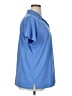 Lands' End 100% Polyester Blue Short Sleeve Blouse Size 1X - photo 4