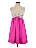Fore Color Block Pink Cocktail Dress Size S - photo 1