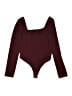 Project Social T Burgundy Bodysuit Size M - photo 1