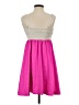 Fore Color Block Pink Cocktail Dress Size S - photo 2