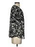 J.Crew 100% Polyester Black Short Sleeve Blouse Size S - photo 4