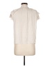 Ulla Johnson 100% Polyester Ivory Short Sleeve Blouse Size 2 - photo 2