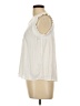 Skies Are Blue 100% Polyester Ivory Sleeveless Blouse Size L - photo 5