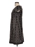 En Focus Studio Chevron-herringbone Gray Casual Dress Size 6 - photo 5