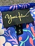 Yumi Kim 100% Polyester Print Blue 3/4 Sleeve Blouse Size S - photo 7