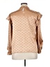 Indigo Poppy Tan Long Sleeve Blouse Size XL - photo 2