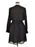 Collective Concepts 100% Polyester Paisley Black Casual Dress Size XL - photo 2